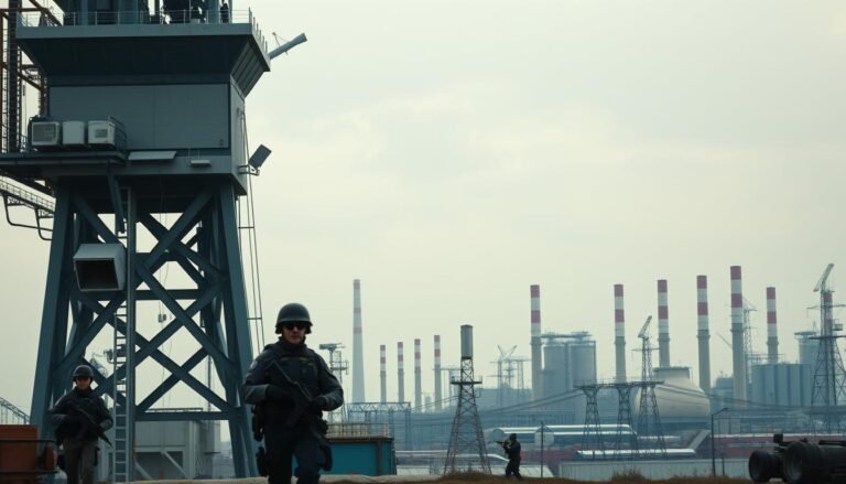 segurança usinas de energia