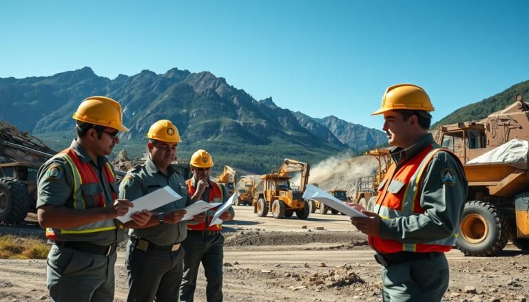 Fiscalização de mineração